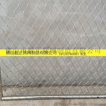 不锈钢丝桥梁防抛安全网 钢丝绳索防护网 安装 施工方案